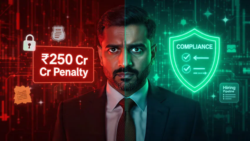 ₹250 Crore DPDP penalty vs BGV compliance India