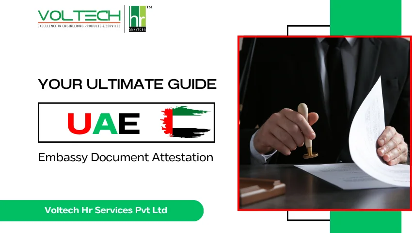 UAE Embassy attestation 