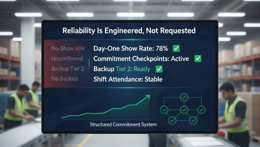 Staffing Reliability Engineered System