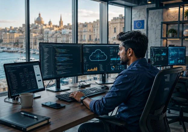 Skilled worker ready for deployment in Malta IT and healthcare sector